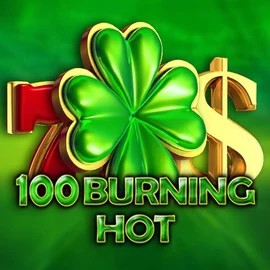 100 Burning Hot slot logo by Amusnet Interactive at Betalice Casino100 Burning Hot