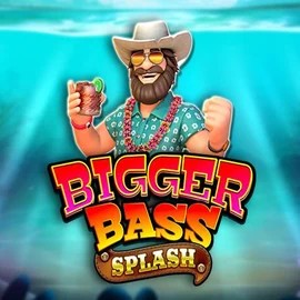 Bigger Bass Splash slot logo by Pragmatic Play at Betalice Casino