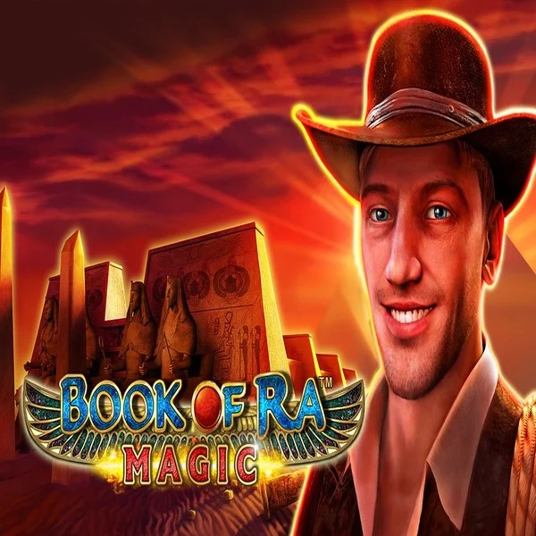 Book of Ra Magic slot visual from Greentube available on betalicecasinoo.com