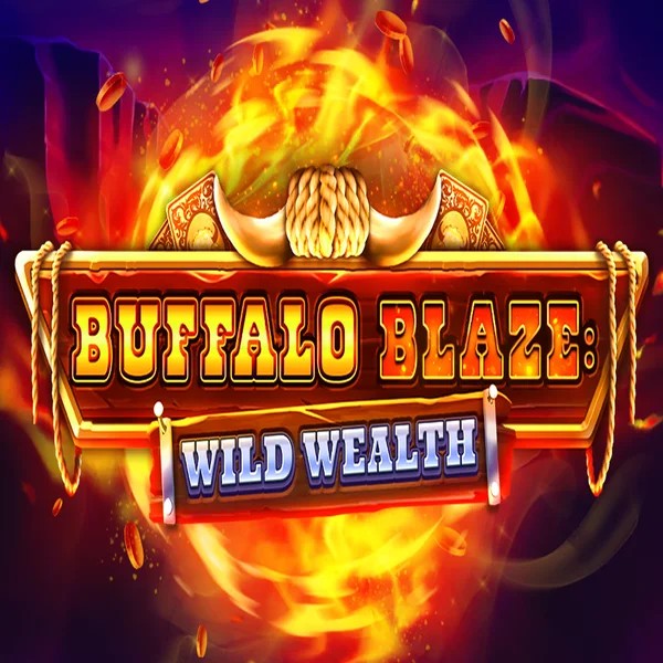 Buffalo Blaze Wild Wealth slot logo by OctoPlay at Betalice Casino