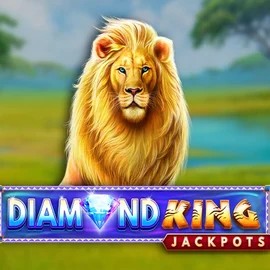 Jackpots logo of Diamond King Jackpots from SpinPlay Games at Betalice Casino