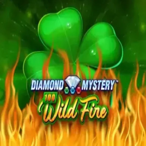 Diamond Mystery 100 Wild Fire online game logo by Greentube on betalicecasinoo.com