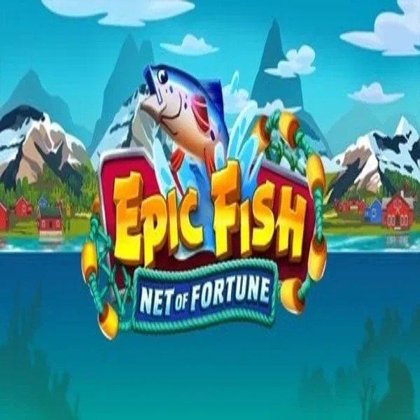 Epic Fish Net of Fortune by Quickspin, showcased at betalicecasinoo.com – game logo