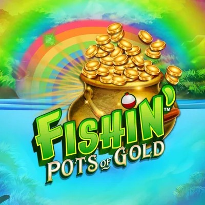 Fishin Pots Of Gold slot logo by Gameburger Studios at Betalice CasinoFishin Pots Of Gold