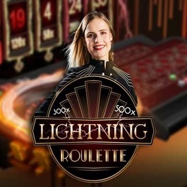 Lightning Roulette slot visual from Evolution available on betalicecasinoo.com