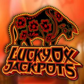 Lucky Ox Jackpots slot logo by Rival at Betalice Casino