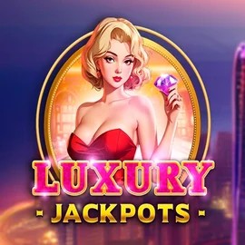 Luxury Jackpots logo by Triple Cherry at Betalice Casino