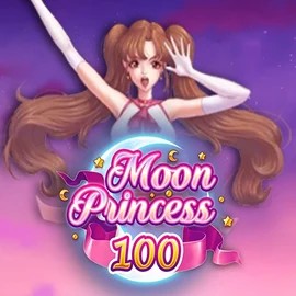 Moon Princess 100 online game logo by Play'n GO on betalicecasinoo.com