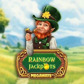 Rainbow Jackpots Megaways slot visual from Red Tiger Gaming available on betalicecasinoo.com