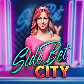 Side Bet City slot visual from Evolution available on betalicecasinoo.com