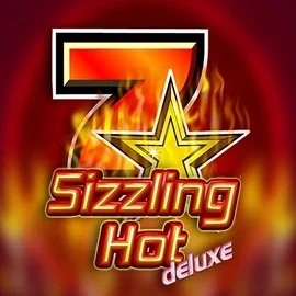 Sizzling Hot Deluxe slot visual from Novomatic available on betalicecasinoo.com