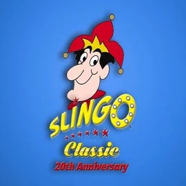 Slingo Classic 20th Anniversary by Slingo, showcased at betalicecasinoo.com – game logo