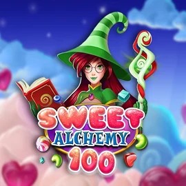 Sweet Alchemy 100 slot visual from Play'n GO available on betalicecasinoo.com