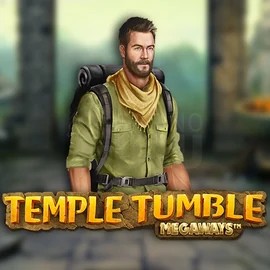 Temple Tumble Megaways online game logo by Relax Gaming on betalicecasinoo.com