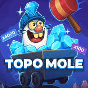 Topo Mole Game slot icon by InOut, available at Betalice Casino